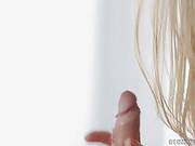 Sensual Blonde Fell In Love With Her Friend From College And Had A Dream About Fucking Him
