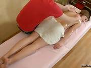Pigtailed Girl Took Off Her Clothes And Got Ready To Have Anal Sex With Her Massage Therapist