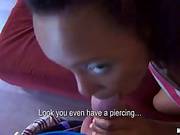 Black Girl Has Extremely Perky Nipples And Likes To Have A Threesome Once In A While