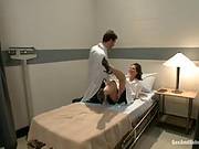 Naughty Girl Seduced Her Partner From The Lab And Had Casual Sex With Him Instead Of Working