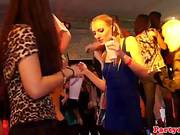 Some Ladies Are Partying In The Night Club, While Others Are Having Sex With Random Horny Guys