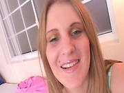 Sexy Young Gal Loves To Swallow