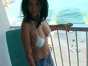 Horny Brunette Loves To Suck