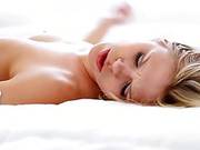Beautiful Blonde Started Making Love With Her Boyfriend In The Kitchen, And Ended Up In The Bedroom