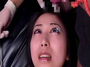 Japanese Gets Covered In Jizz