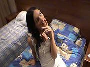 Brunette Having Homemade Pleasure
