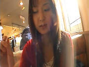 Dirty Japanese Gets Filled With Cum