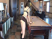 Amazing Brunette Giving Top Solo