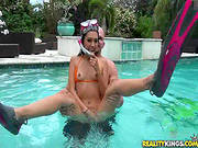 Latina Enjoying Hardcore Sex