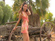 Teen Enjoying Outdoor Posing