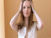Skinny Super Teen Naked On The Floor
