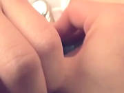 Innocent Asian Girl Vibrating Her Clit