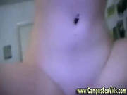 Real Teen Gets A Cumshot