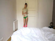 Free Beata Teen Dildoing Her Tight Butt