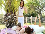Incredible Lezzie Threesome From Russia -8