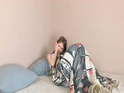 Titty Teen Rubbing Clit And Showing Pink -9