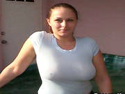 Lisandra Sucks A Schlong And Gives A Terrific Titjob