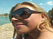Pretty Blonde Babe Got Hard Fucked