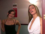 Two Pretty Babes Get Fucked Nice And Deep In A Threesome