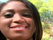 Chubby Ebony Craving For Sex Getting An Interracial Fuck