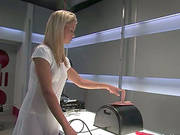 Sophia Lynn Gets Fucked By A Fucking Machine In Various Positions