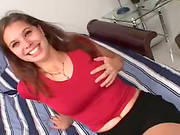 Cute Girl Eve Blows And Gets Her Pussy Pounded Doggy Style