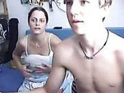 An Amateur Couple Watched Porno And Gets Horny Together