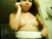 Young Redhead Babe Prepares For A Hot Night. Homemade Video.
