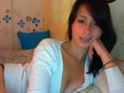 Cute Brunette Mexican Teen Shows Her Ass On Webcam