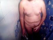 Hidden Camera In The Shower. Voyeur