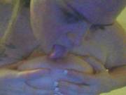 Fat Horny Gal Shows Her Bf Strip Over The Webcam.
