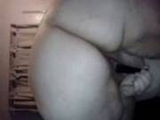Bbw Dildoing Her Pussy With Her Fat Ass On Webcam