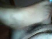 Whore Wife Gives Perfect Footjob.