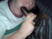 White Milf Sereves Meaty Ebony Right In The Car.