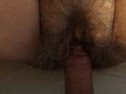 Fat Mummy Likes Her Hairy Pussy Get Fucked On Cam
