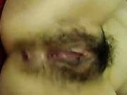 Korean Horny Housewife Plays And Masturbates Her Hairy Pussy.