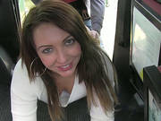 Sexy Crystal Get To Spot The Scam Taxi And Decides To Get Nailed In The Backseat