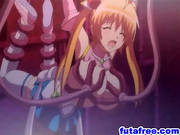 Futagirl Screws Up Hentai Girl With Tentacles