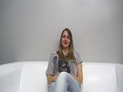 Amateur Chick Tastes It On The Casting.