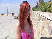 Hot Redhead Gets Anal Stimulated