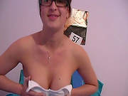 Young Babe Gives Hot Solo