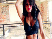 Sexy Brunette Poses Solo And Naughty
