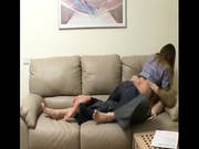 Ivana Have Sex On Small Couch