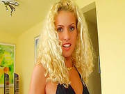 Curly Blonde Goes Nasty In Anal