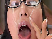 Japanese Nurse Loves To Swallow