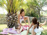 Incredible Lezzie Threesome From Russia -6