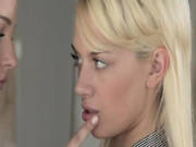 Two Lezzies Having Fun In Office -8