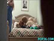 Hot Teens Sharing A Cock -5