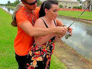 Sex With A Chubby Milf After Some Fishing