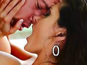 Hot Brunette With Sexy Curves Fucks A Muscleman. Part 3